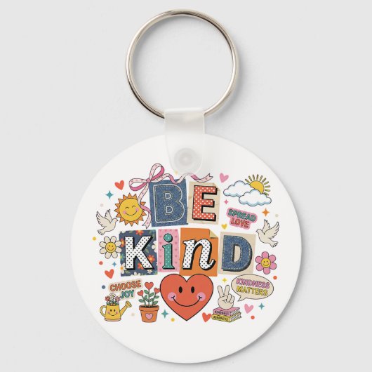Be Kind - Kindness Matters Sleutelhanger (Voorkant)