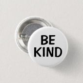 Be Kind | Kindness Message Pin Ronde Button 3,2 Cm (Voorkant /achterkant)
