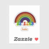 Be Kind LGBTQ Rainbow Positivity  Sticker (Vel)