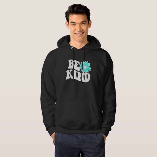 Be Kind  Love  Blessed  Grateful  Kindness  3 Hoodie (Voorkant volledig)
