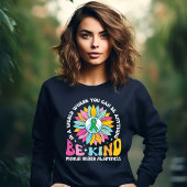 Be Kind Mental Health Sunflower Trui