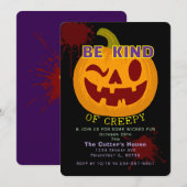 Be Kind Of Creepy Kaart (Voorkant / Achterkant)