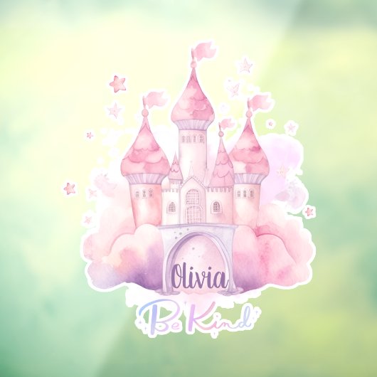 Be Kind Palace aanpasbaar Raamsticker (Vel 3)