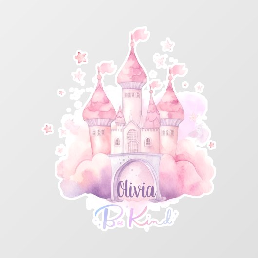 Be Kind Palace aanpasbaar Raamsticker (Vel)