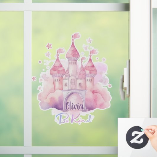 Be Kind Palace aanpasbaar Raamsticker (Huis)