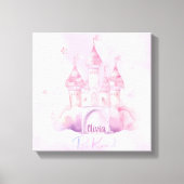 Be Kind Palace op de Pink Cloud aanpasbaar Canvas Afdruk (Voorkant)