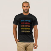 Be Kind premium T-shirt (Voorkant volledig)