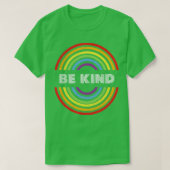 Be Kind Pride LHBT's Naar LHBT Supporter Pride M T-shirt (Design voorkant)