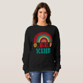 Be Kind Rainbow Choose Kindness Anti Bullying Groo Trui (Voorkant volledig)