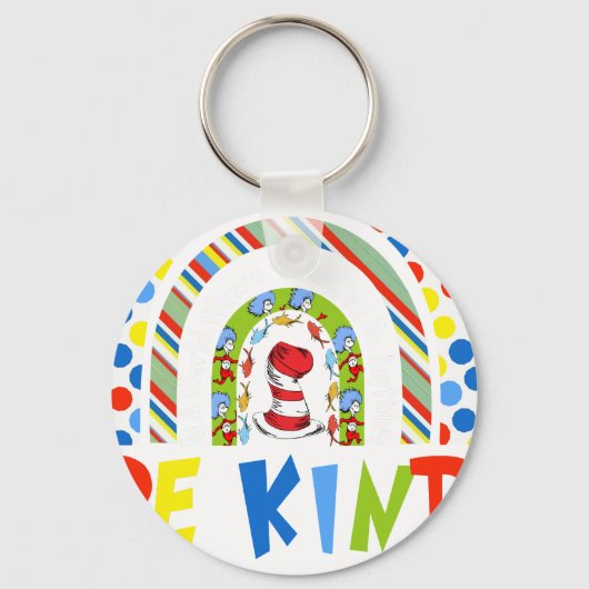 be kind rainbow grinc sleutelhanger (Voorkant)