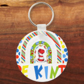 be kind rainbow grinc sleutelhanger (Voorkant)