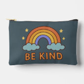 "Be Kind Rainbow – Kleurrijk Positief Quote Ontwer Etui (Voorkant)