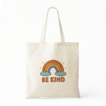 "Be Kind Rainbow – Kleurrijk Positief Quote Ontwer