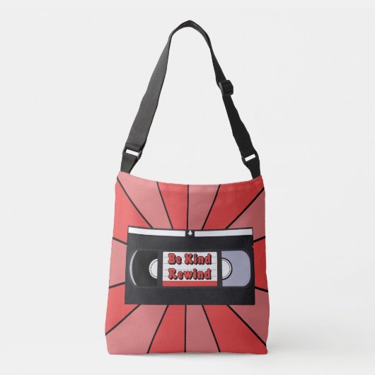 Be Kind Rewind Crossbody Tas (Voorkant)