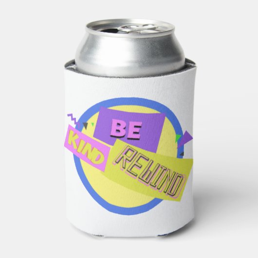 Be Kind Rewind logo design Blikjeskoeler (Blikje Voorkant)