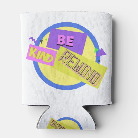 Be Kind Rewind logo design Blikjeskoeler (Achterkant)