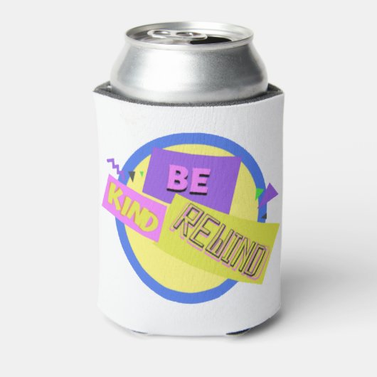 Be Kind Rewind logo design Blikjeskoeler (Blikje Achterkant)
