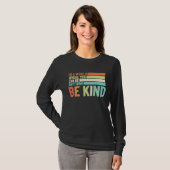 Be Kind Short Sleeve Kindness Graphic Cute Be Kind T-shirt (Voorkant volledig)