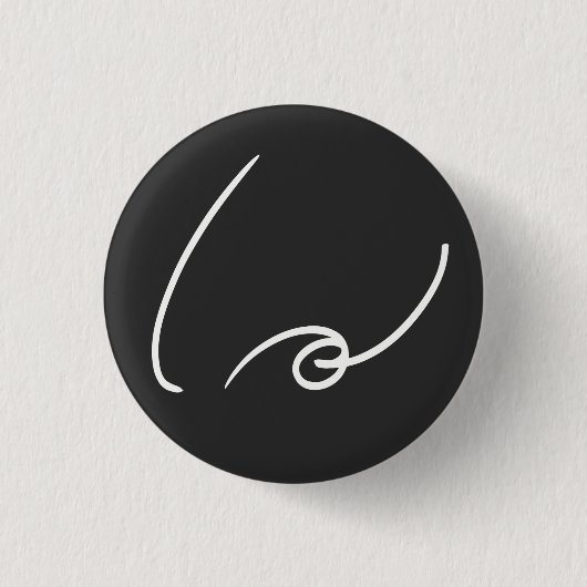Be Kind Shorthand Ronde Button 3,2 Cm (Voorkant)