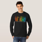 Be Kind Sign Language Hand Talking Teachers Interp T-shirt (Voorkant volledig)
