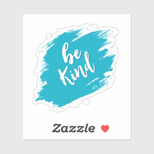 be kind sticker (Vel)