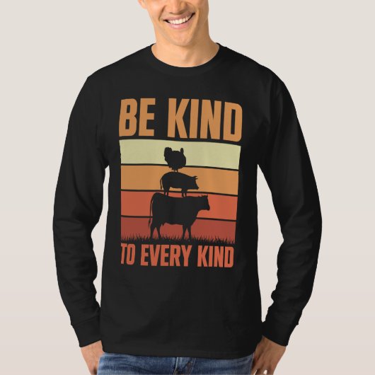 Be Kind To Every Child Animals Hutch Farm Animal P T-shirt (Voorkant)