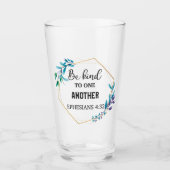 Be Kind to One Another Glas (Voorkant)