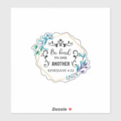 Be Kind to One Another Sticker (Vel)