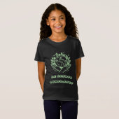 Be Kind to Our Planet: Caring Hands Earth Tee T-shirt (Voorkant volledig)