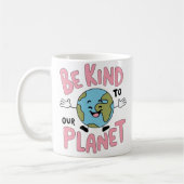Be Kind to Our Planet 💚 Koffiemok (Links)
