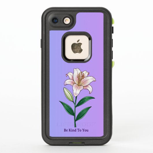 Be Kind To You Lily Self-Care Phone Case (Achterkant)