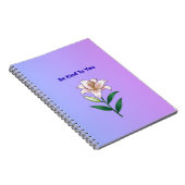 Be Kind To You Lily Self-Care Phone Case Notitieboek (Rechterzijde)