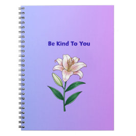 Be Kind To You Lily Self-Care Phone Case Notitieboek