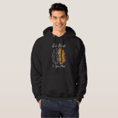 Be Kind  To Your Mind Mental Health Awareness Dot  Hoodie (Voorkant volledig)