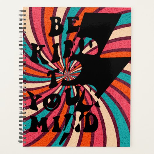 Be kind to your mind planner (Voorkant)