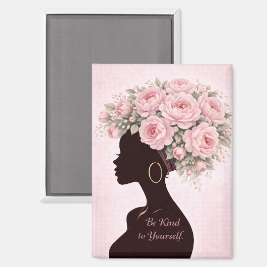Be Kind to Yourself Inspirational Magnet  (Voorkant / Achterkant)
