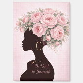 Be Kind to Yourself Inspirational Magnet (Voorkant)