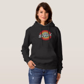 Be Kind Women Positive Inspirational Kindness Retr Hoodie (Voorkant volledig)