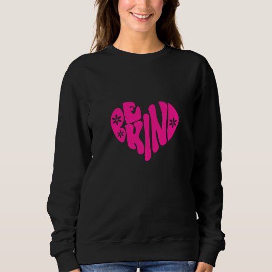 Be kind Y2K stijl sweatshirt (Voorkant)