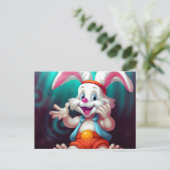 Bé Lapin Briefkaart (Staand voorkant)
