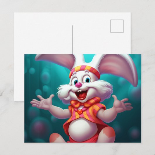Bé Lapin Briefkaart (Voorkant / Achterkant)