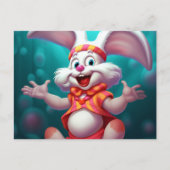 Bé Lapin Briefkaart (Voorkant)