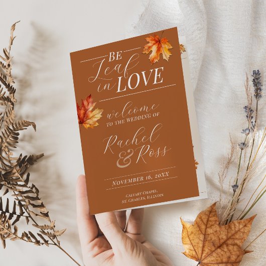 Be Leaf In Love Vallen Trouwceremonie Programma