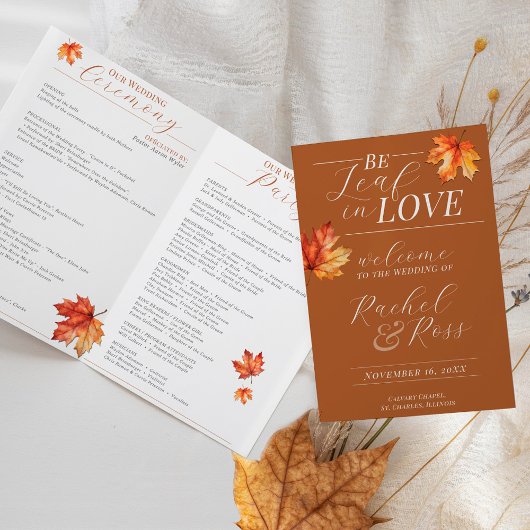 Be Leaf In Love Vallen Trouwceremonie Programma