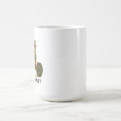 Be Legen-Dairy – Funny Bull Deadlift Gym Workout Koffiemok (Center)