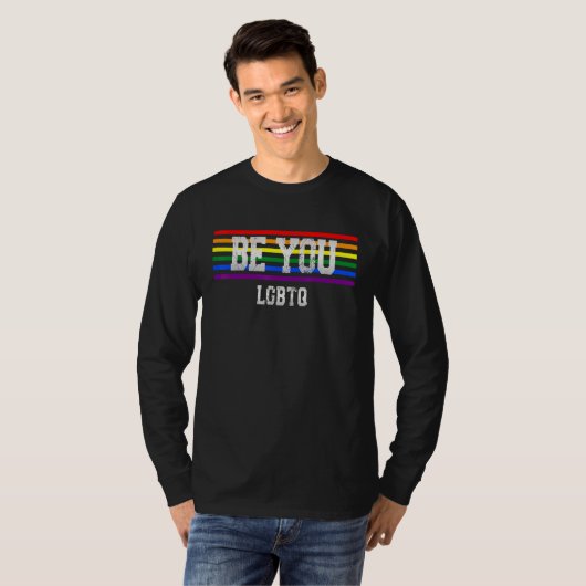 BE Lgbtq Lgbetq Lgbt 1 T-shirt (Voorkant volledig)