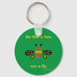 Be like a bee sleutelhanger