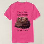 Be like Rock T-shirt (Design voorkant)