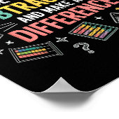 Be Like Subtraction And Make A Difference Funny Ma Poster (Hoek)