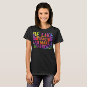 Be Like Subtraction And Make A Difference Math T-shirt (Voorkant volledig)